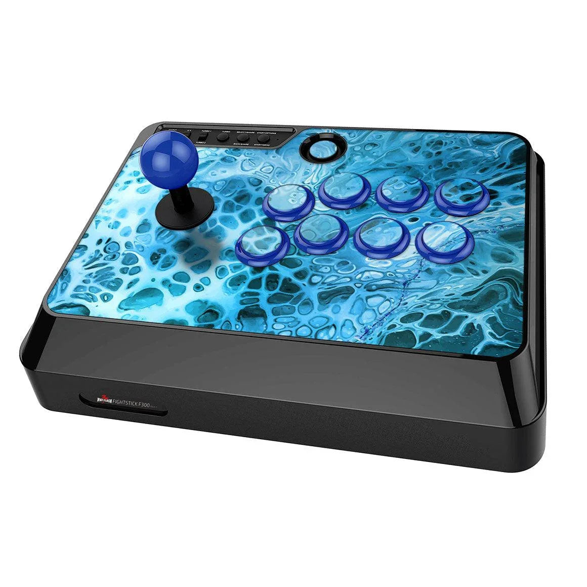 Mayflash Arcade Fight Stick F300 Oil Paint Series Skins - Slickwraps