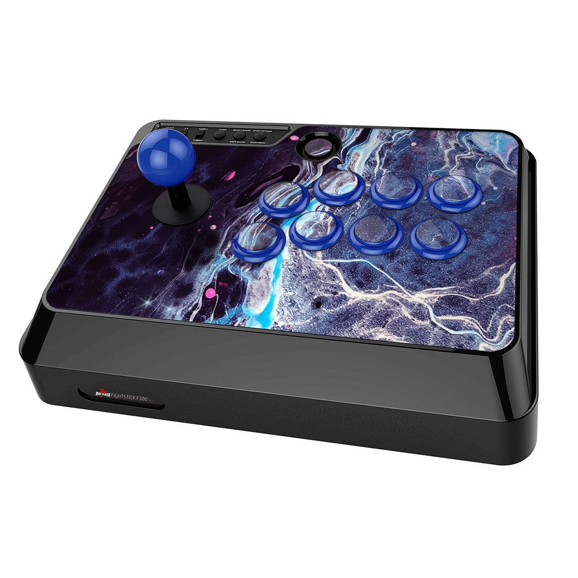 Mayflash Arcade Fight Stick F300 Oil Paint Series Skins - Slickwraps