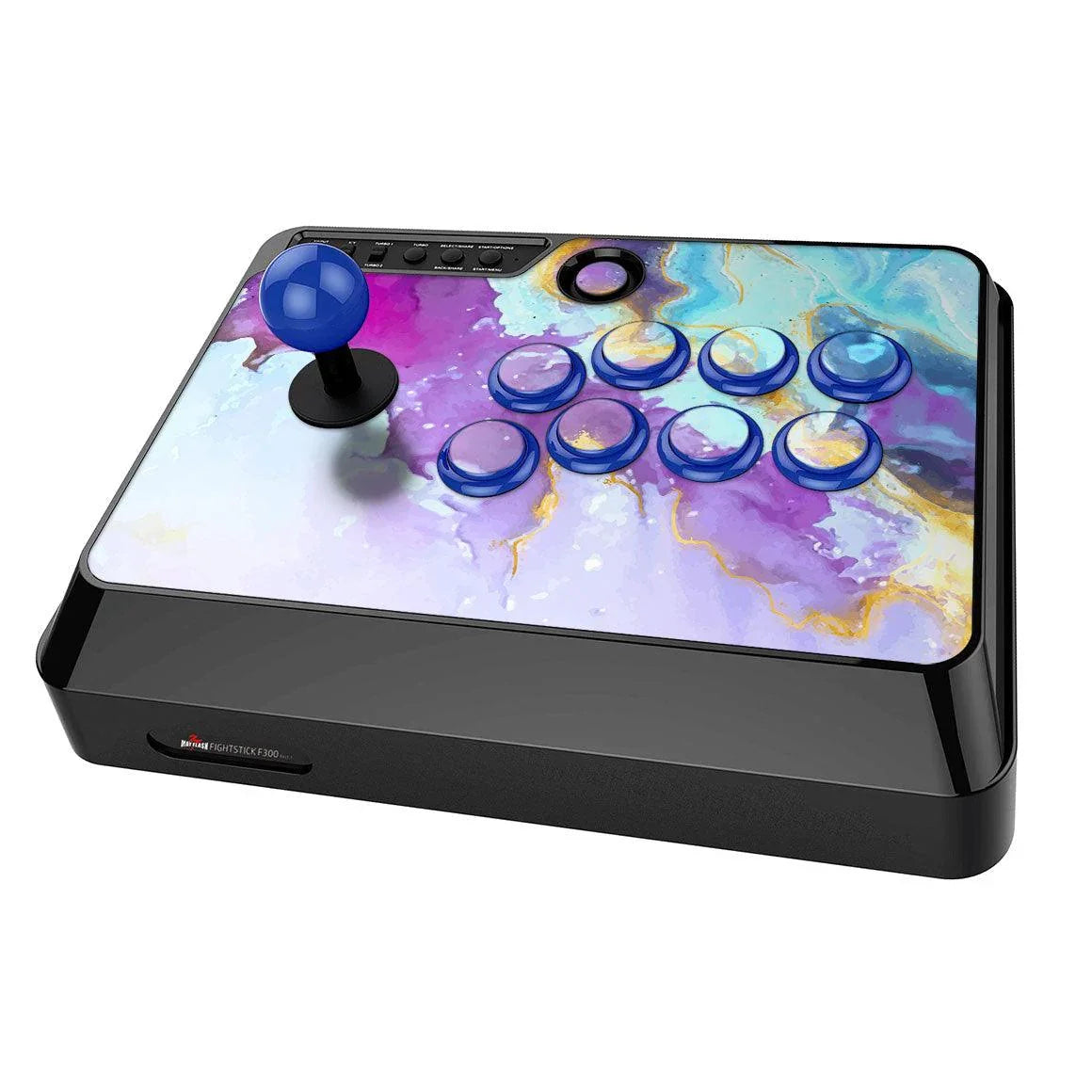 Mayflash Arcade Fight Stick F300 Oil Paint Series Skins - Slickwraps