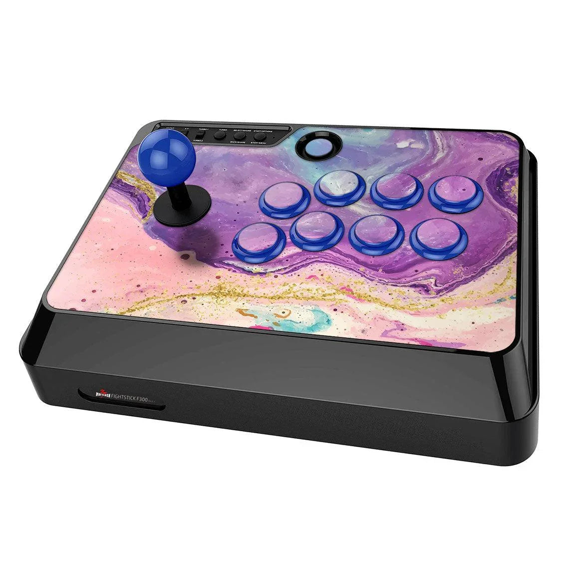 Mayflash Arcade Fight Stick F300 Oil Paint Series Skins - Slickwraps