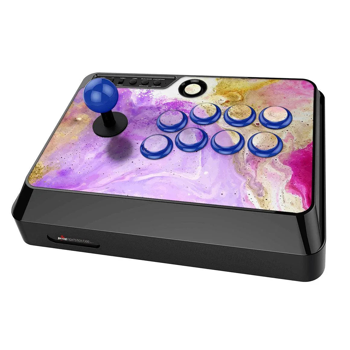 Mayflash Arcade Fight Stick F300 Oil Paint Series Skins - Slickwraps