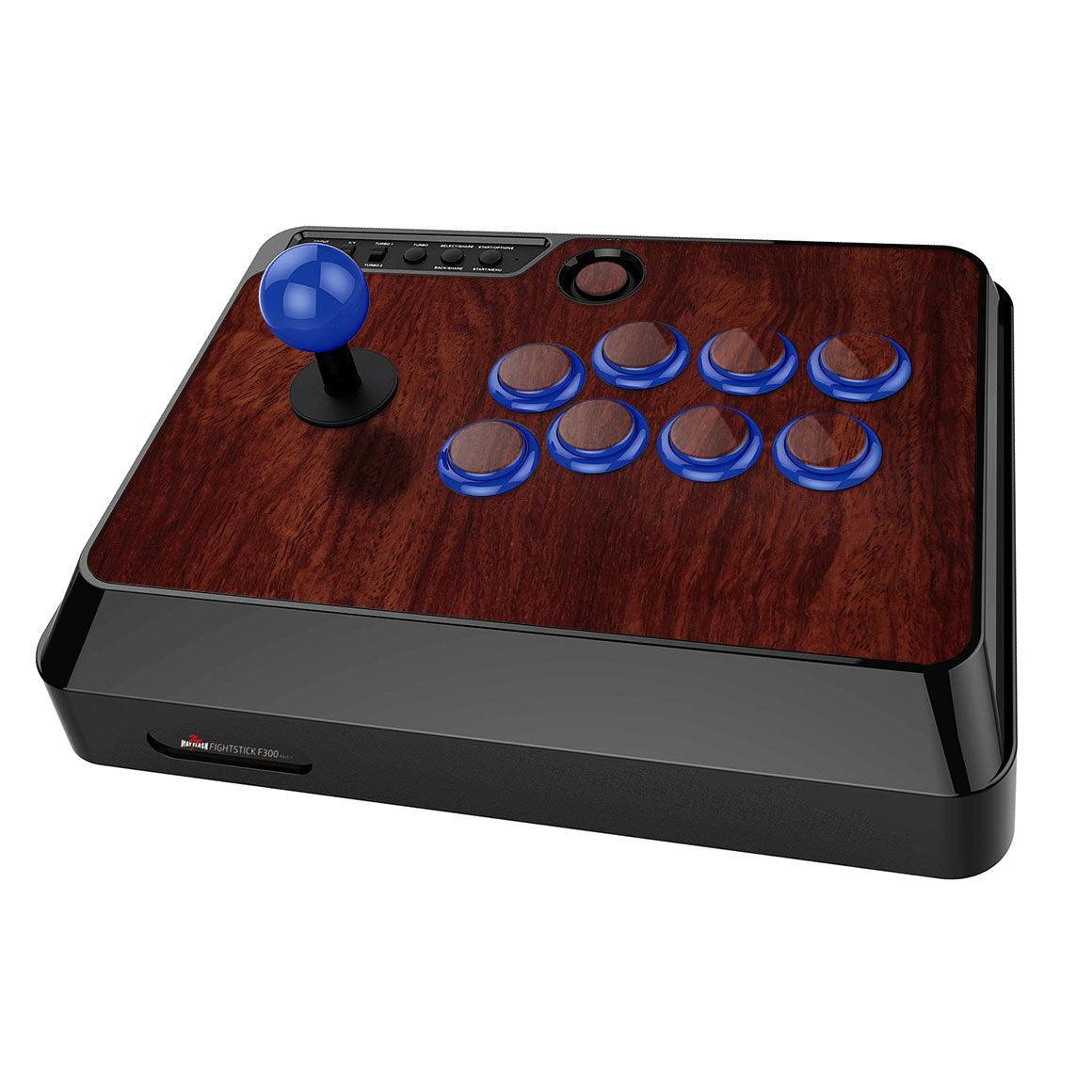 Mayflash Arcade Fight Stick F300 Wood Series Skins - Slickwraps