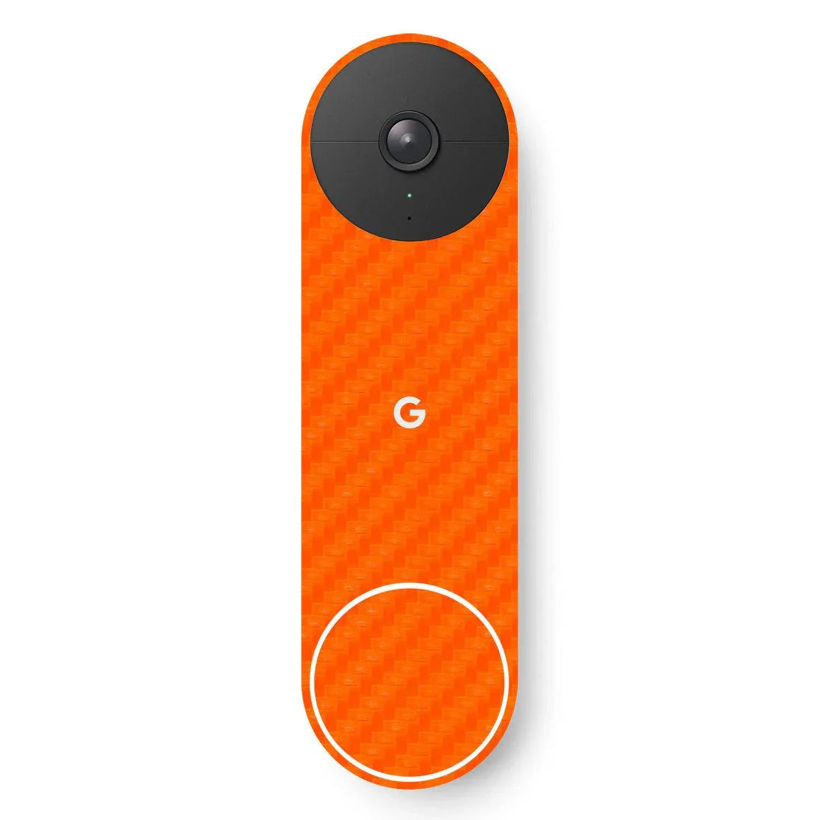 Nest DoorBell (Battery) Carbon Series Skins - Slickwraps