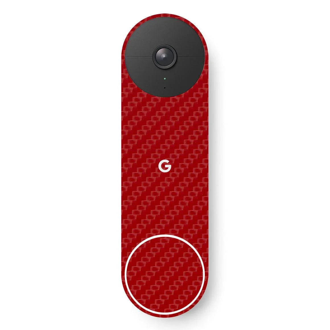 Nest DoorBell (Battery) Carbon Series Skins - Slickwraps