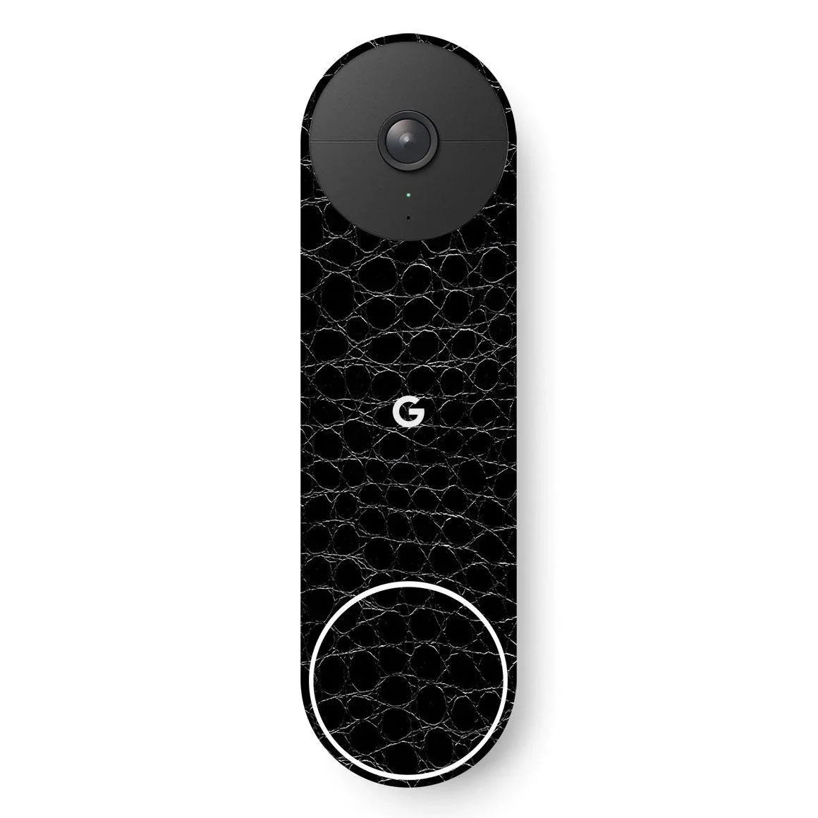 Nest DoorBell (Battery) Leather Series Skins - Slickwraps