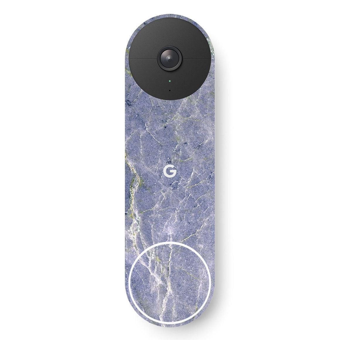 Nest DoorBell (Battery) Marble Series Skins - Slickwraps