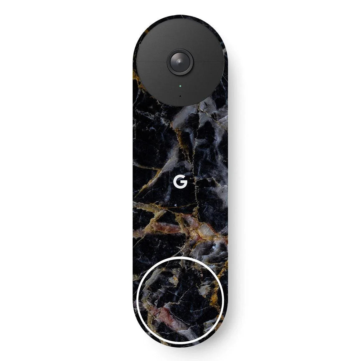 Nest DoorBell (Battery) Marble Series Skins - Slickwraps