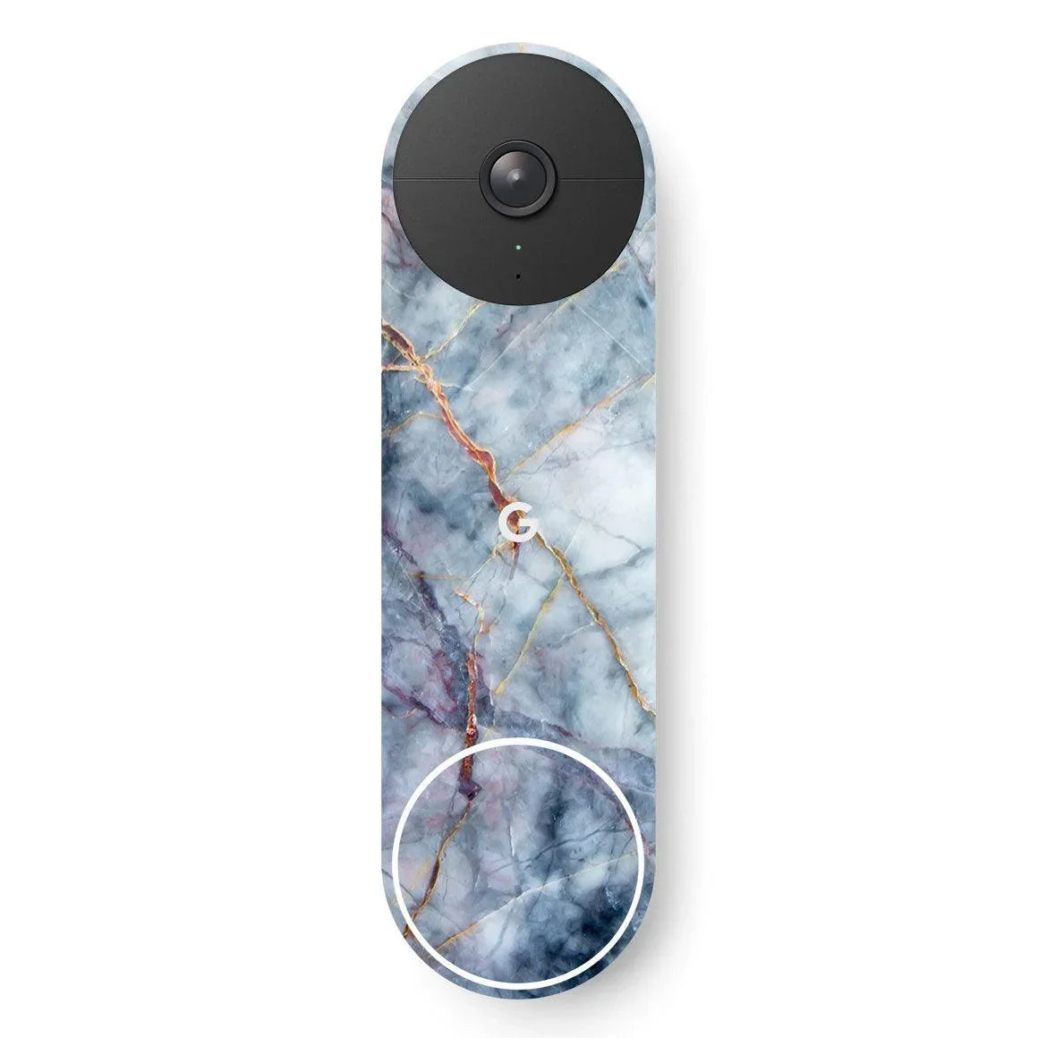 Nest DoorBell (Battery) Marble Series Skins - Slickwraps