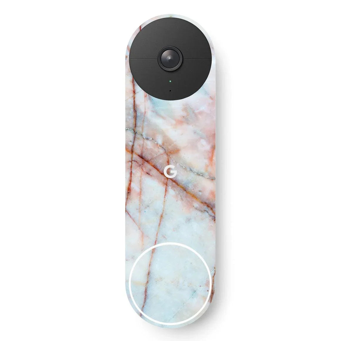 Nest DoorBell (Battery) Marble Series Skins - Slickwraps