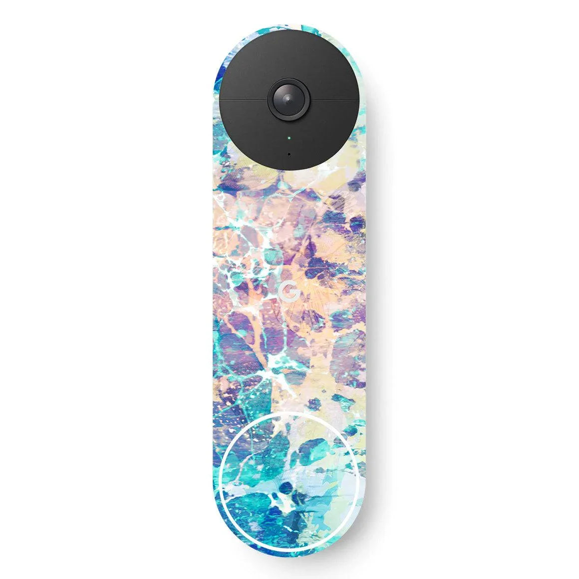 Nest DoorBell (Battery) Marble Series Skins - Slickwraps