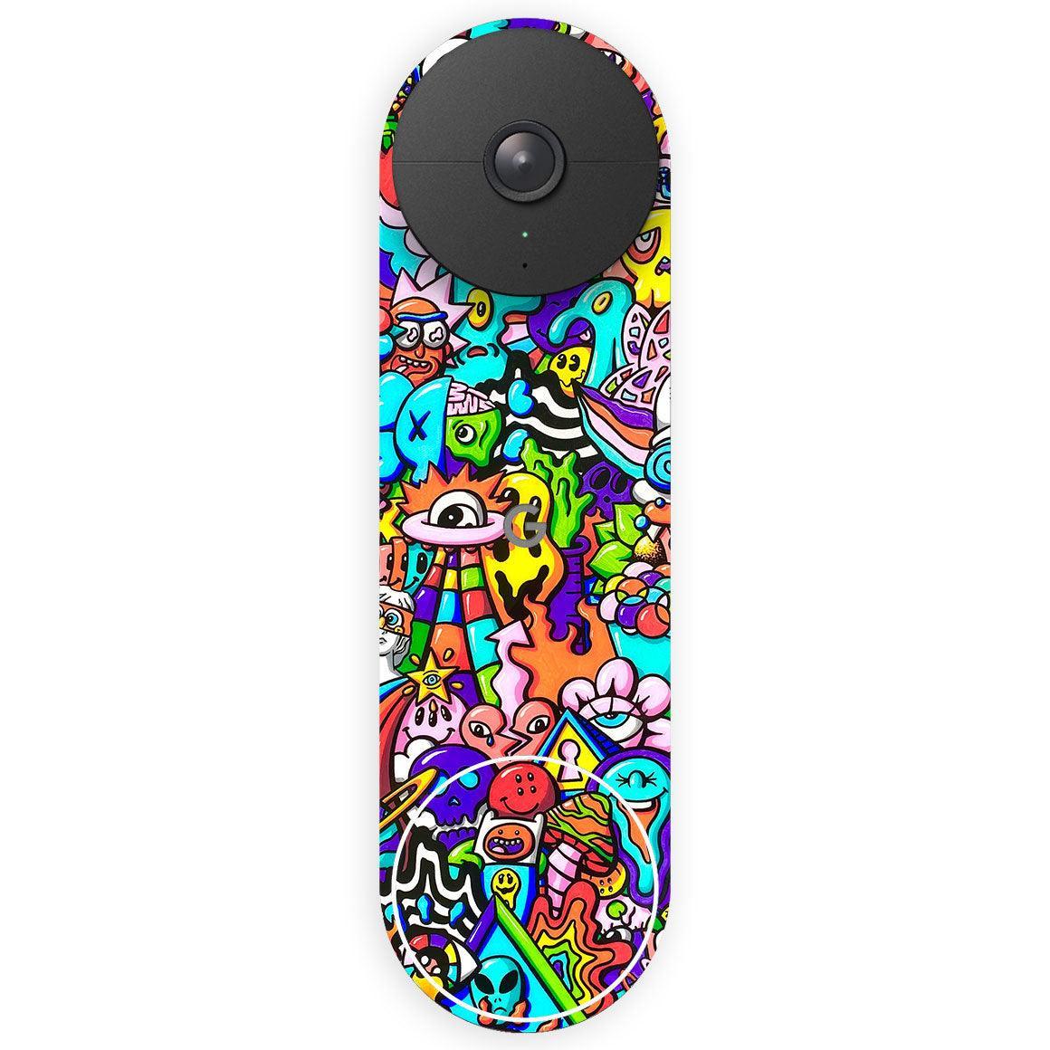 Nest Doorbell Wired (2nd Gen) Artist Series Skins - Slickwraps