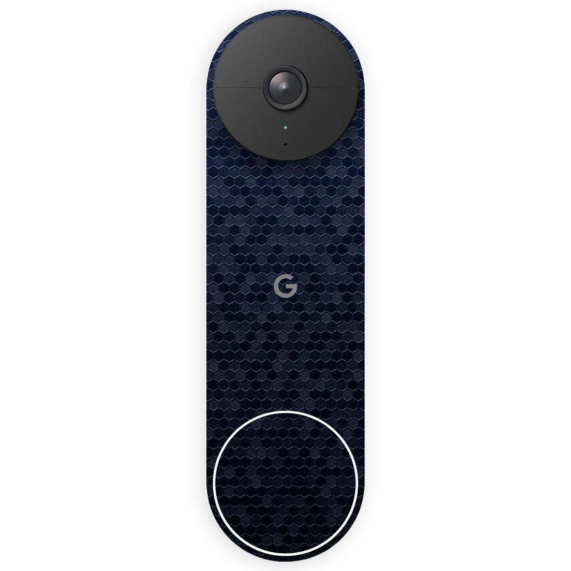 Nest Doorbell Wired (2nd Gen) Honeycomb Series Skins - Slickwraps