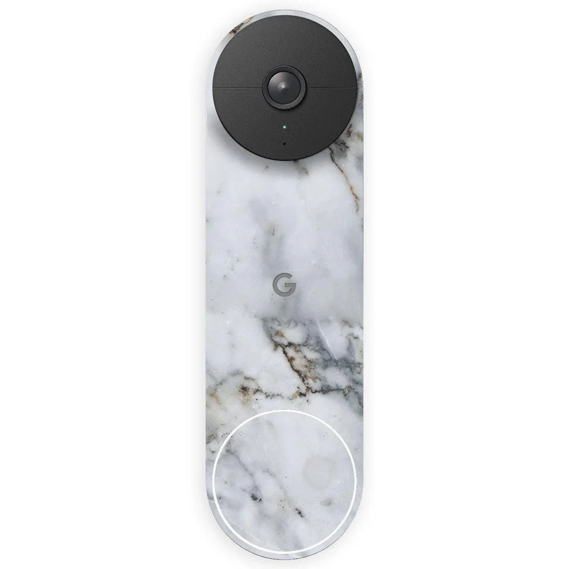 Nest Doorbell Wired (2nd Gen) Marble Series Skins - Slickwraps