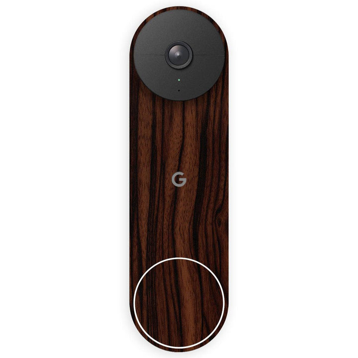 Nest Doorbell Wired (2nd Gen) Wood Series Skins - Slickwraps