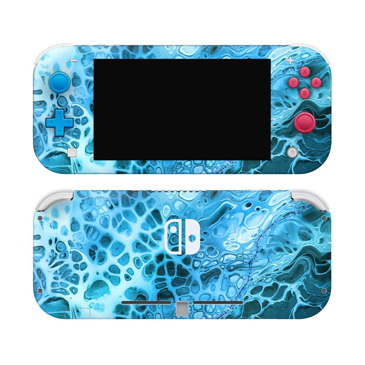 Nintendo Switch Lite Oil Paint Series Skins - Slickwraps