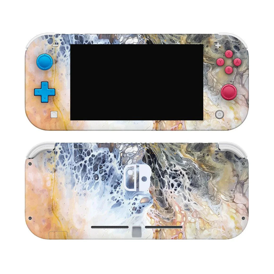 Nintendo Switch Lite Oil Paint Series Skins - Slickwraps