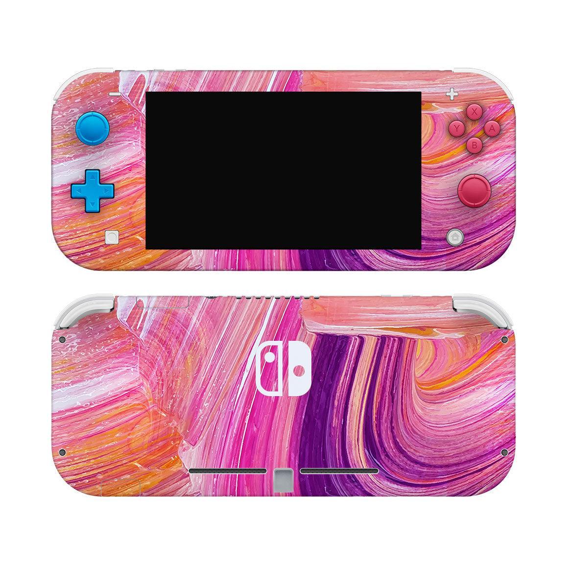 Nintendo Switch Lite Oil Paint Series Skins - Slickwraps
