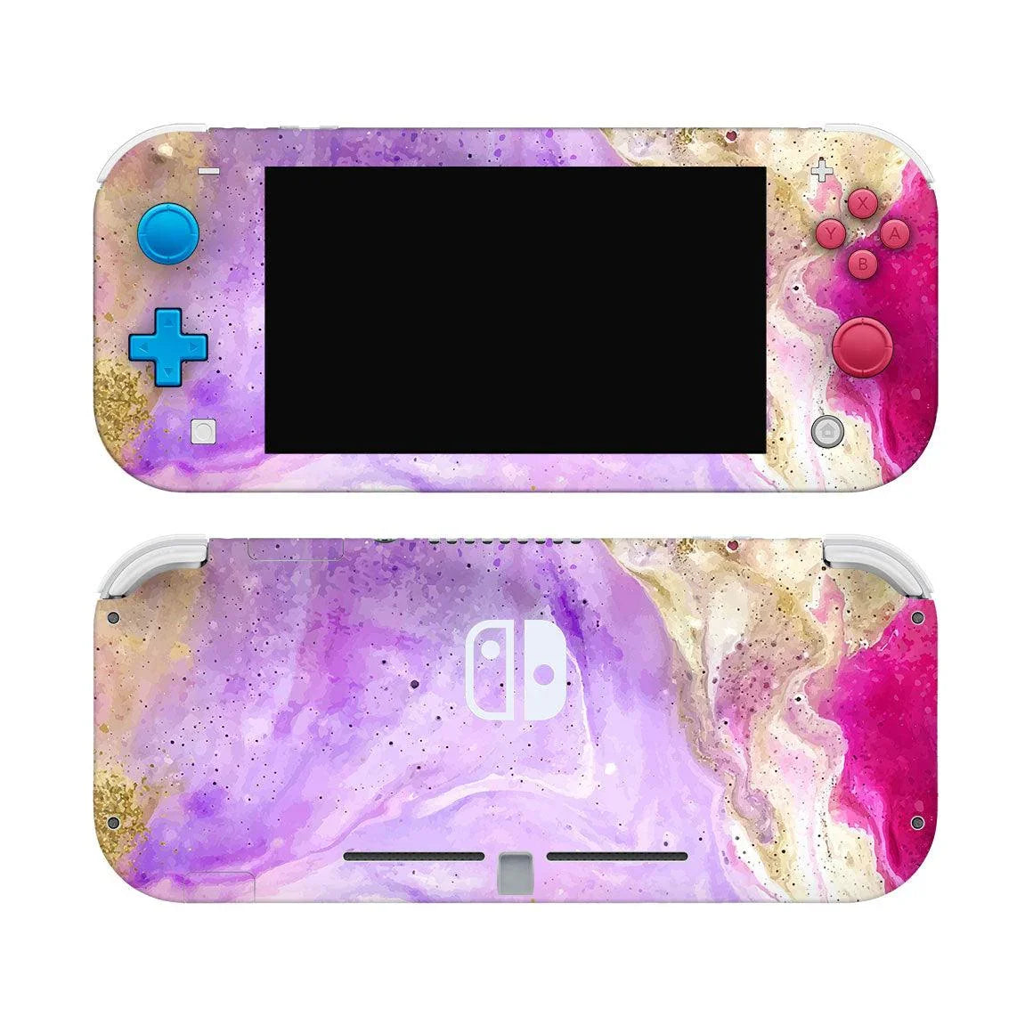 Nintendo Switch Lite Oil Paint Series Skins - Slickwraps