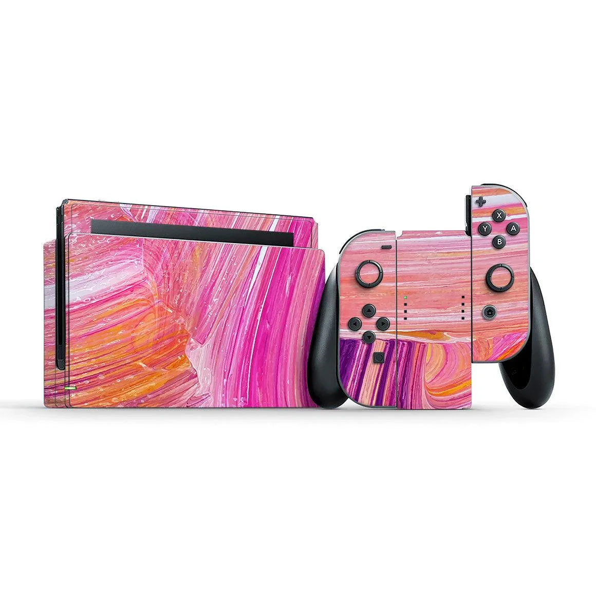 Nintendo Switch Oil Paint Series Skins - Slickwraps
