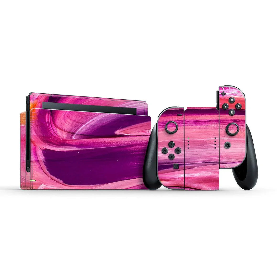 Nintendo Switch Oil Paint Series Skins - Slickwraps