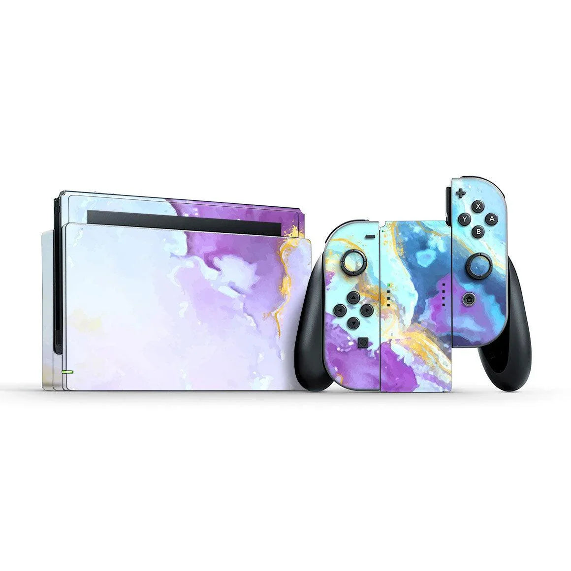 Nintendo Switch Oil Paint Series Skins - Slickwraps