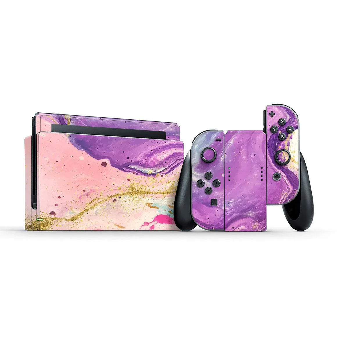 Nintendo Switch Oil Paint Series Skins - Slickwraps