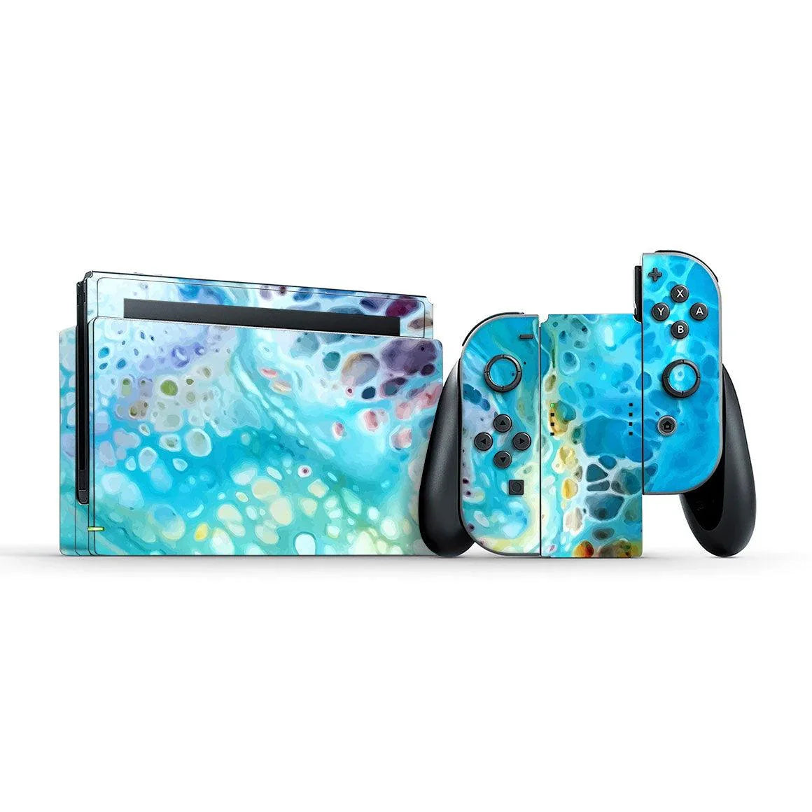Nintendo Switch Oil Paint Series Skins - Slickwraps