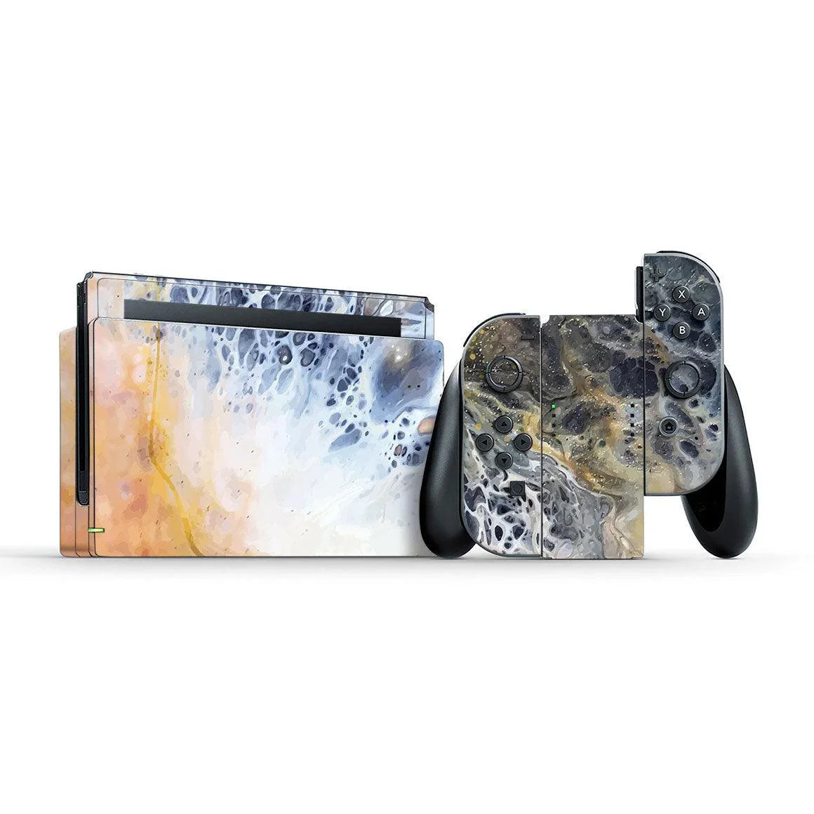 Nintendo Switch Oil Paint Series Skins - Slickwraps