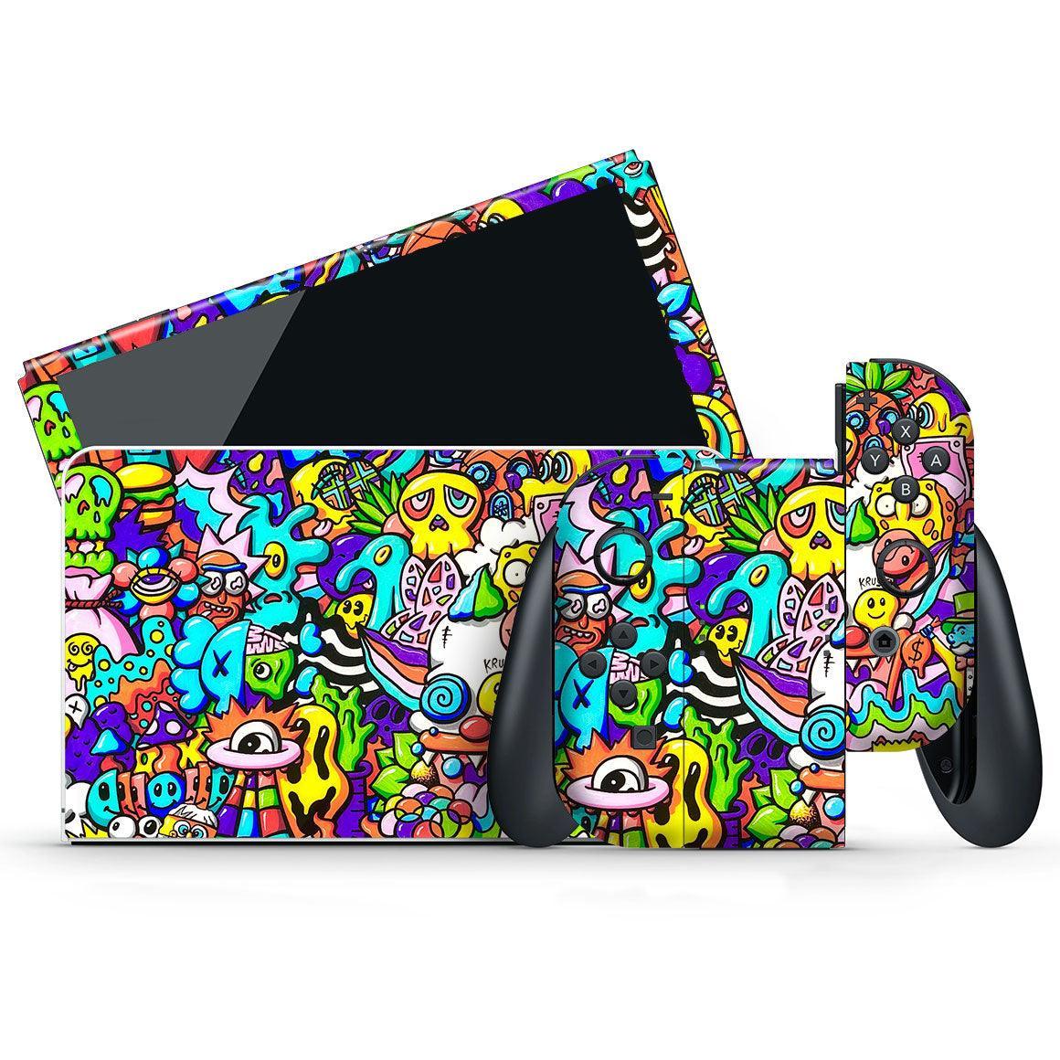 Nintendo Switch OLED Artist Series Skins - Slickwraps