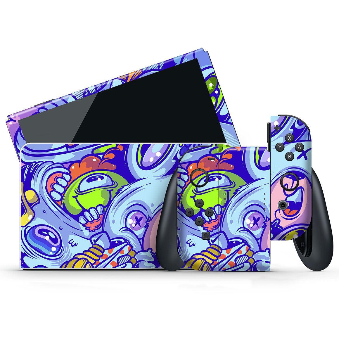 Nintendo Switch OLED Artist Series Skins - Slickwraps