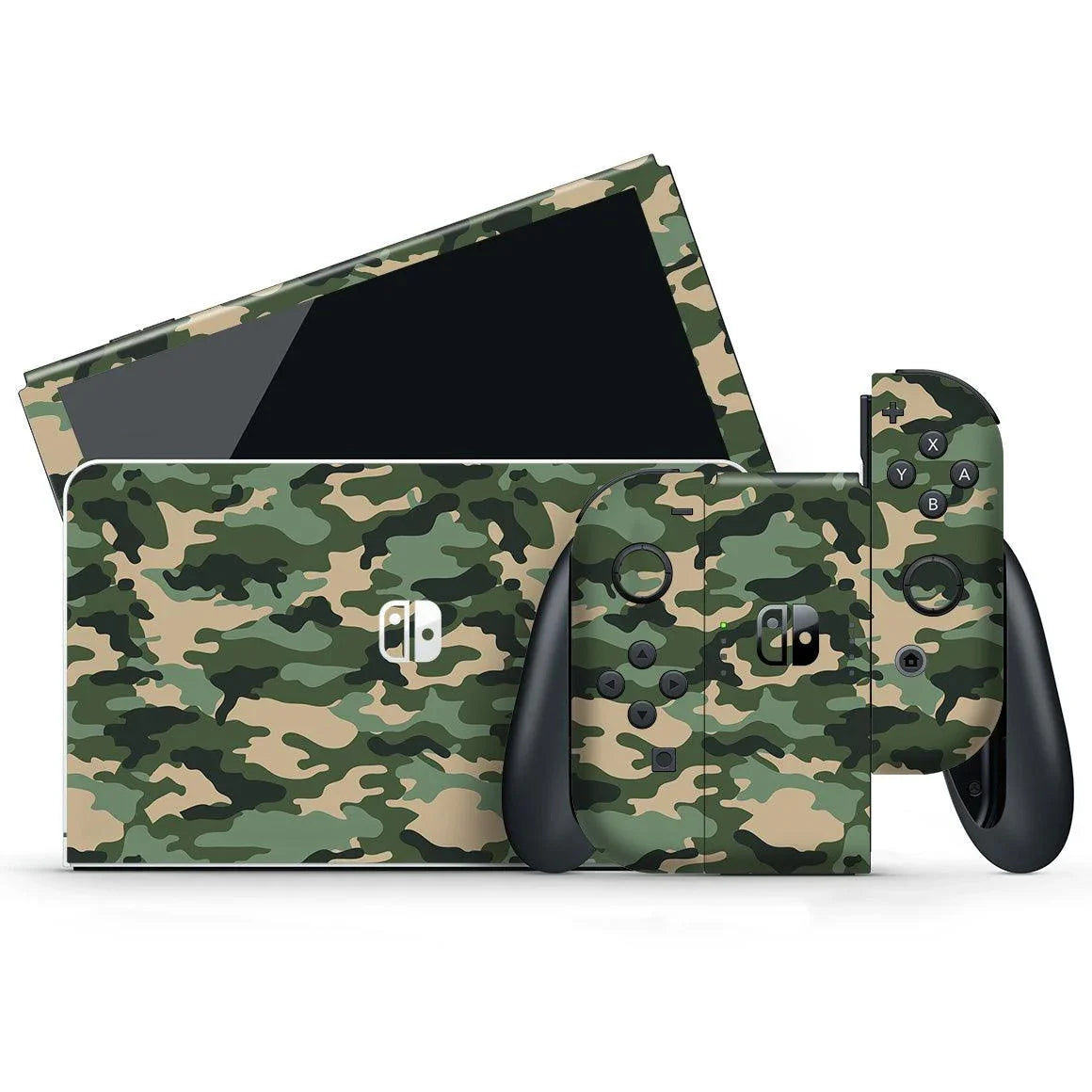 Nintendo Switch OLED Camo Series Skins - Slickwraps