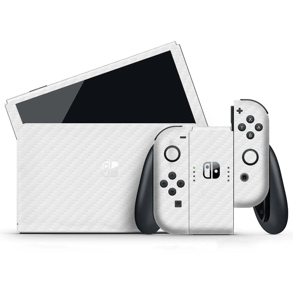 Nintendo Switch OLED Carbon Series Skins - Slickwraps