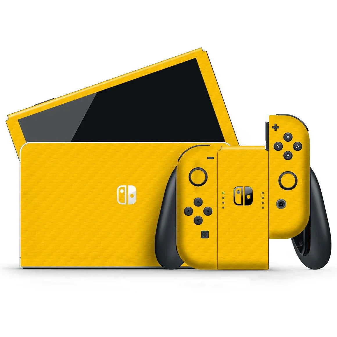 Nintendo Switch OLED Carbon Series Skins - Slickwraps
