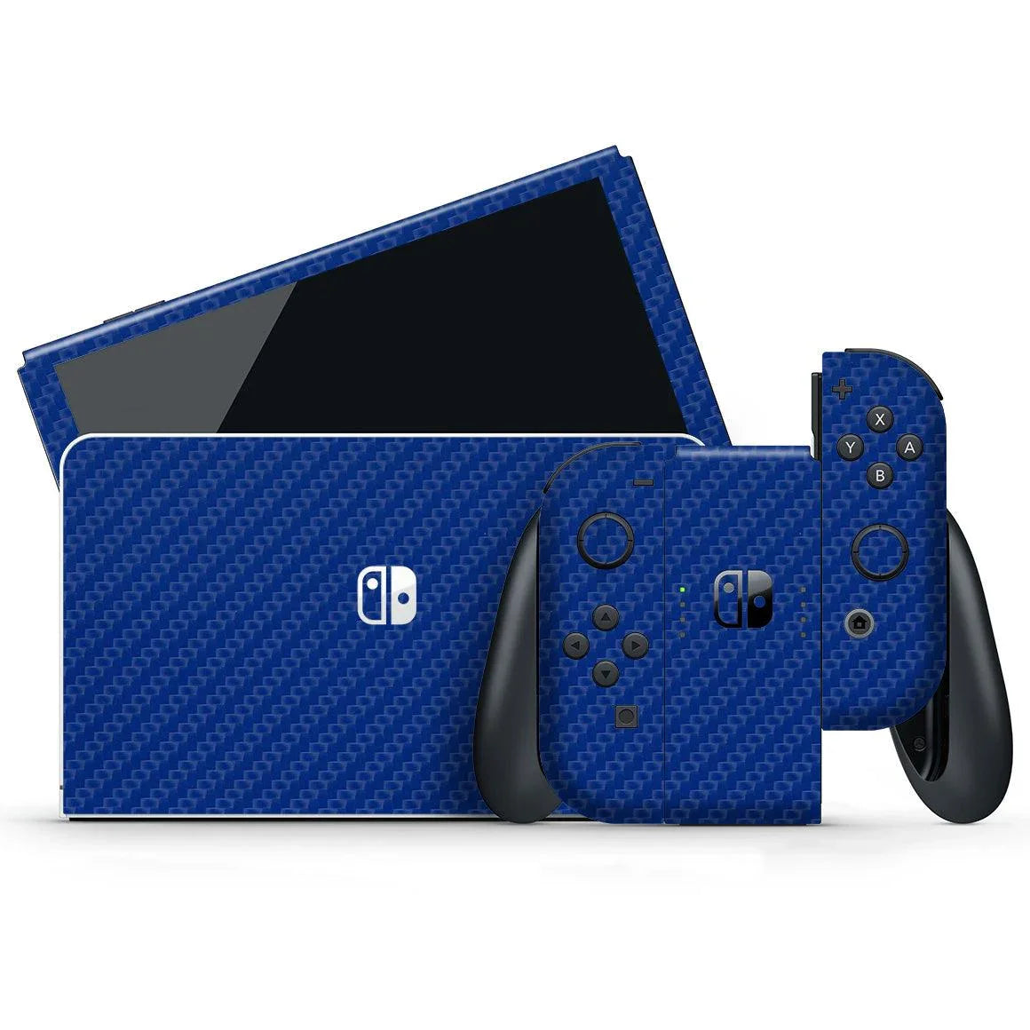 Nintendo Switch OLED Carbon Series Skins - Slickwraps