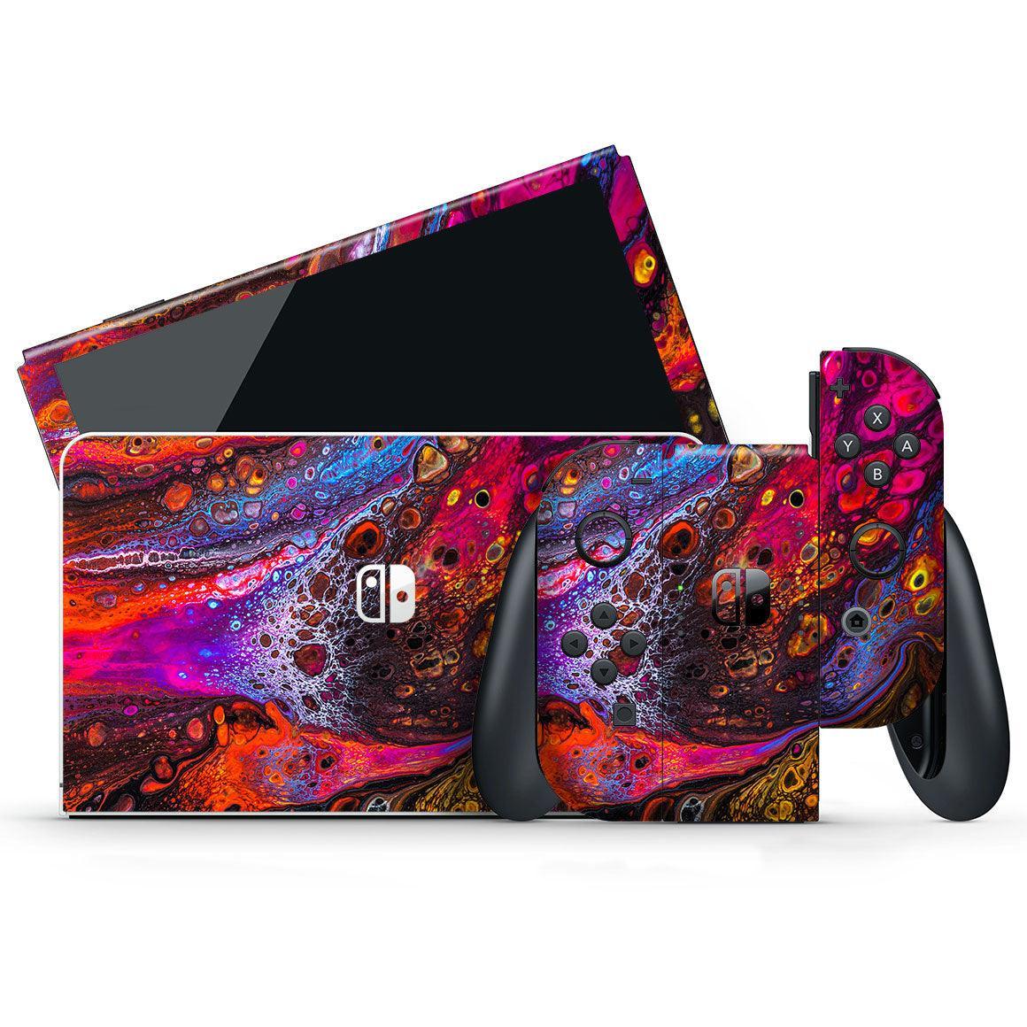 Nintendo Switch OLED Custom Skin - Slickwraps