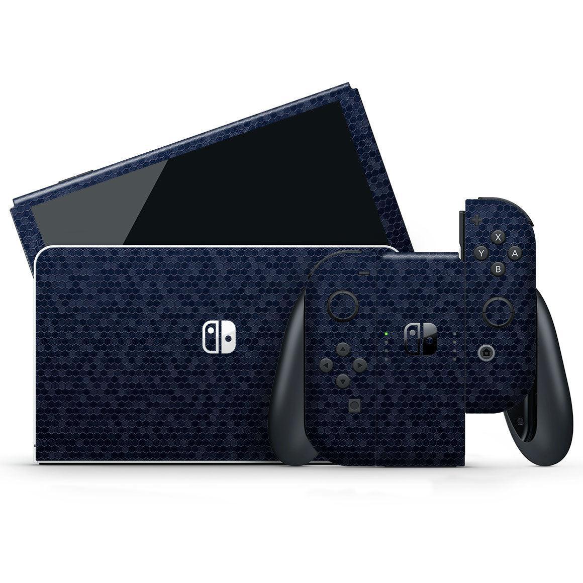 Nintendo Switch OLED Honeycomb Series Skins - Slickwraps