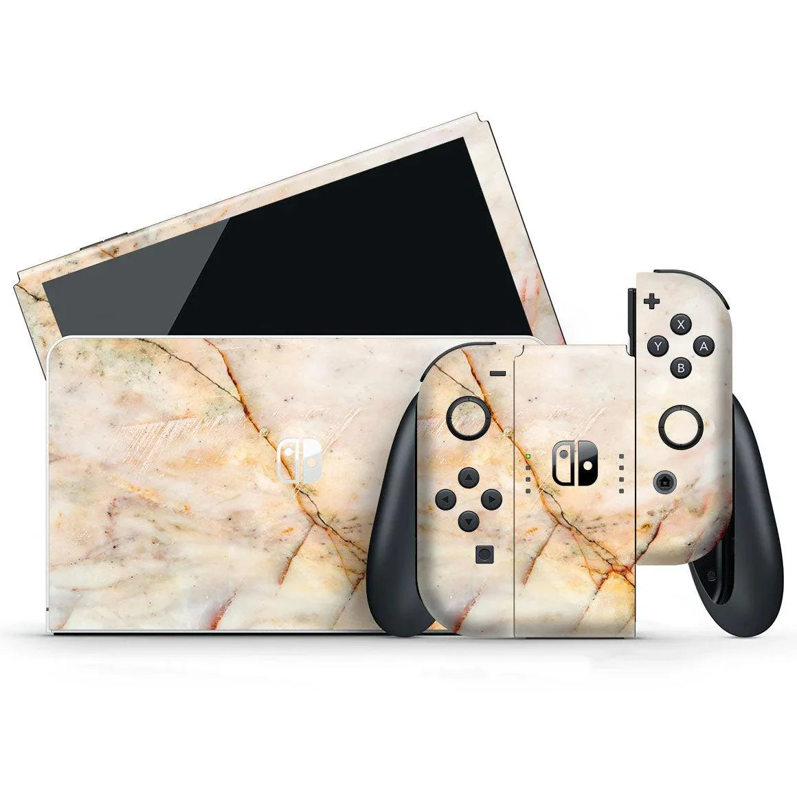 Nintendo Switch OLED Marble Series Skins - Slickwraps
