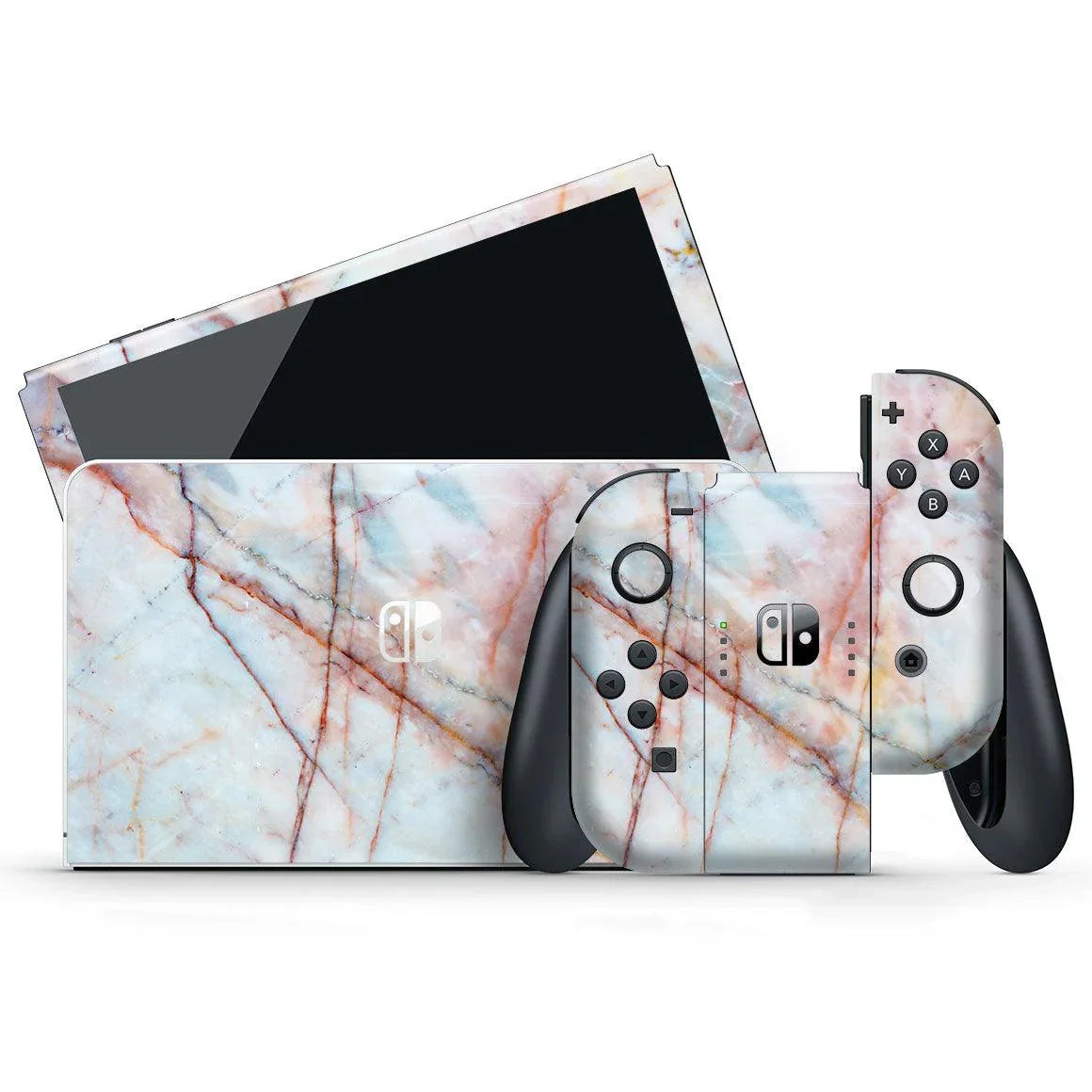 Nintendo Switch OLED Marble Series Skins - Slickwraps