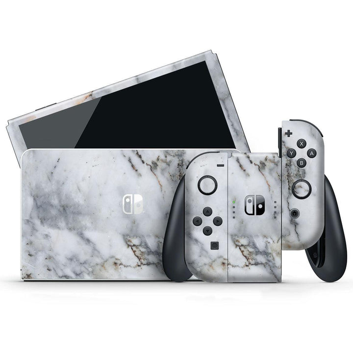 Nintendo Switch OLED Marble Series Skins - Slickwraps