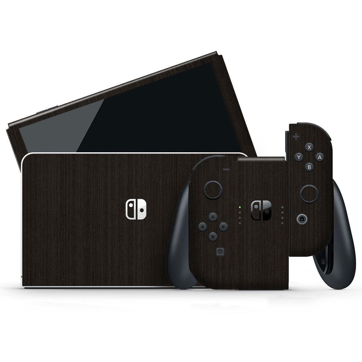 Nintendo Switch OLED Metal Series Skins - Slickwraps