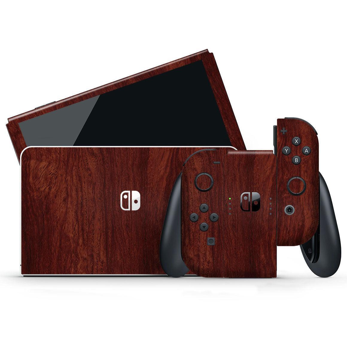 Nintendo Switch OLED Wood Series Skins - Slickwraps