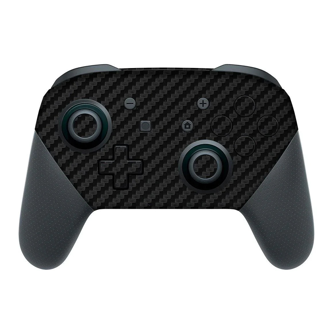 Nintendo Switch Pro Controller Carbon Series Skins - Slickwraps