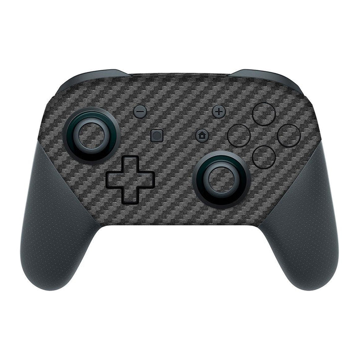 Nintendo Switch Pro Controller Carbon Series Skins - Slickwraps