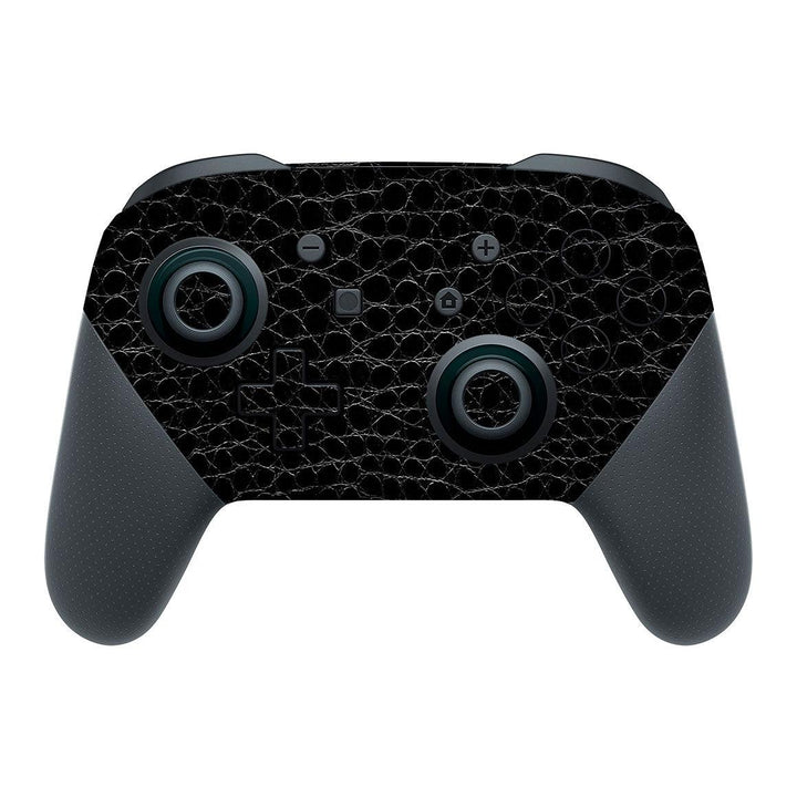 Nintendo Switch Pro Controller Leather Series Skins - Slickwraps