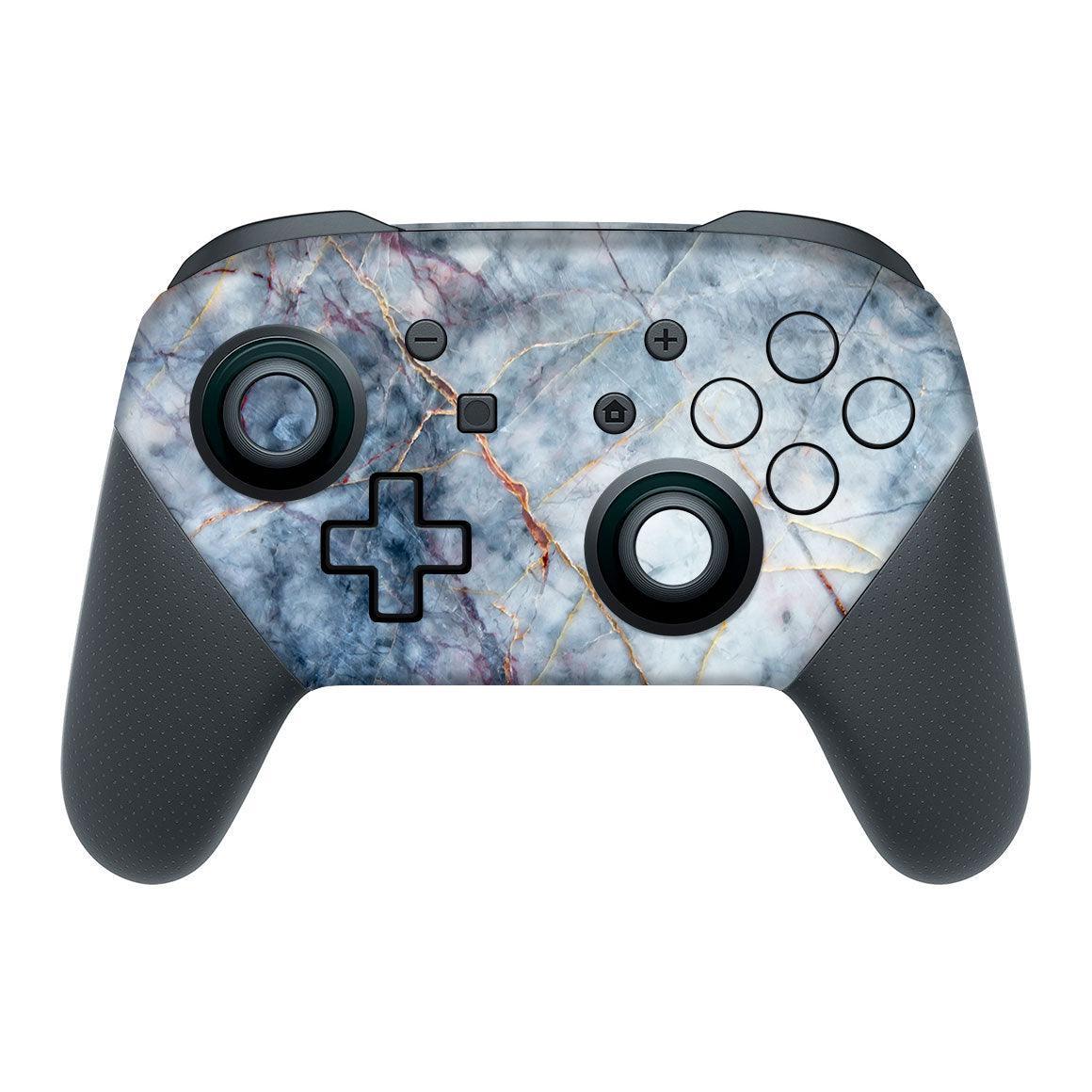 Nintendo Switch Pro Controller Marble Series Skins - Slickwraps