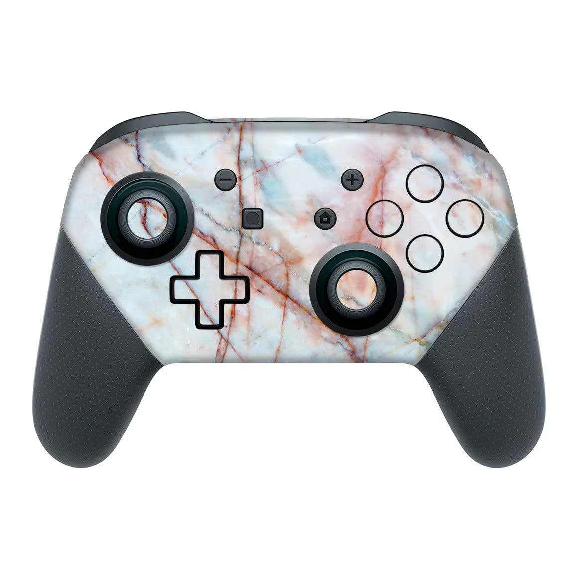Nintendo Switch Pro Controller Marble Series Skins - Slickwraps