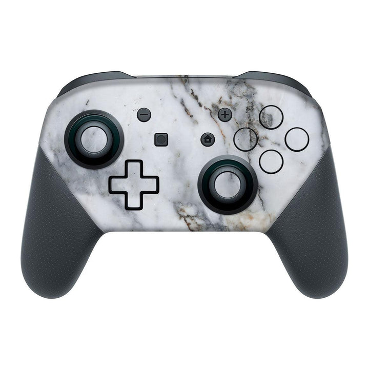 Nintendo Switch Pro Controller Marble Series Skins - Slickwraps