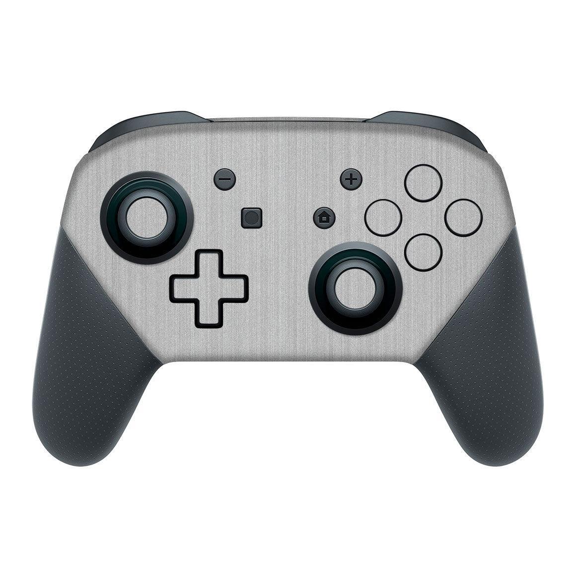 Nintendo Switch Pro Controller Metal Series Skins - Slickwraps