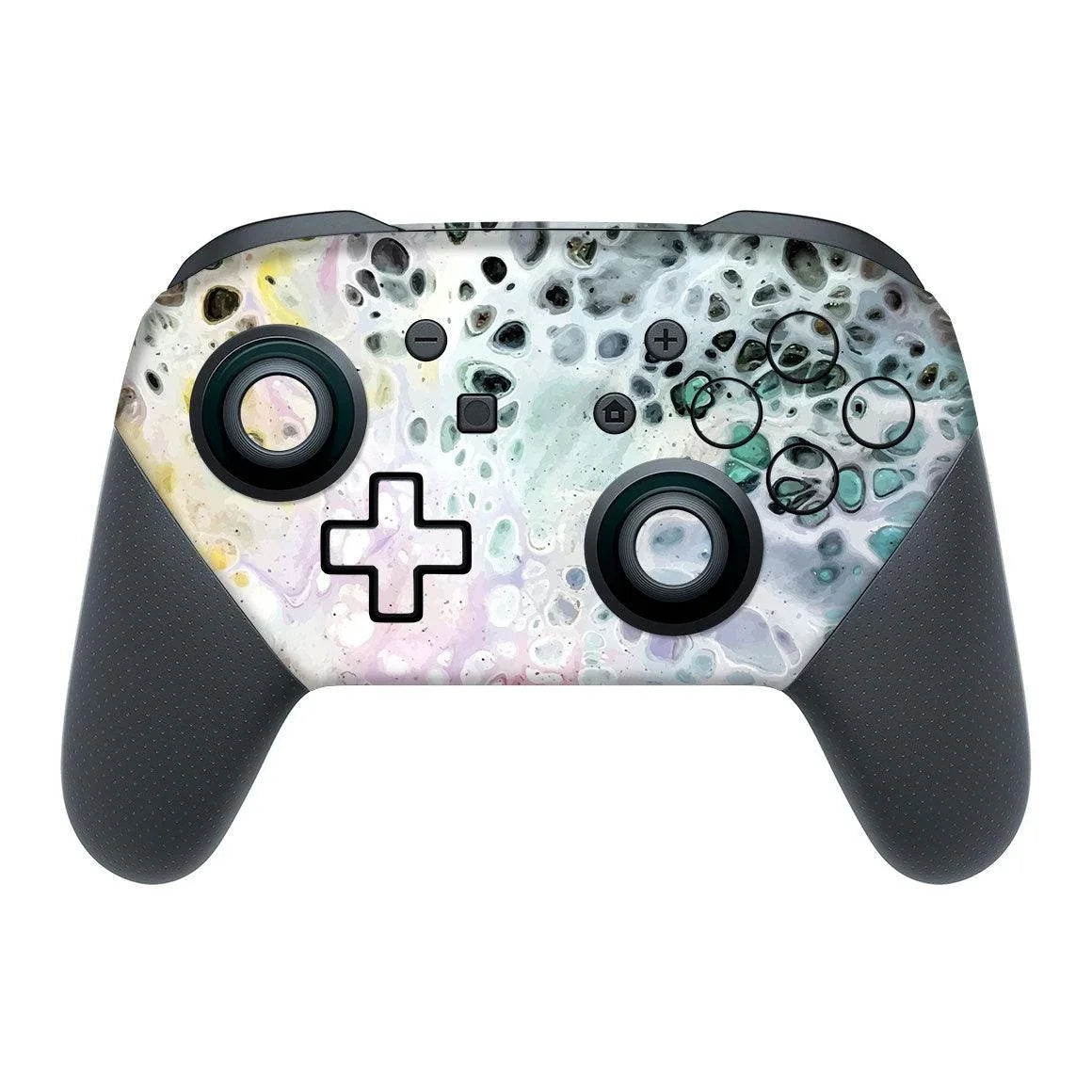 Nintendo Switch Pro Controller Oil Paint Series Skins - Slickwraps