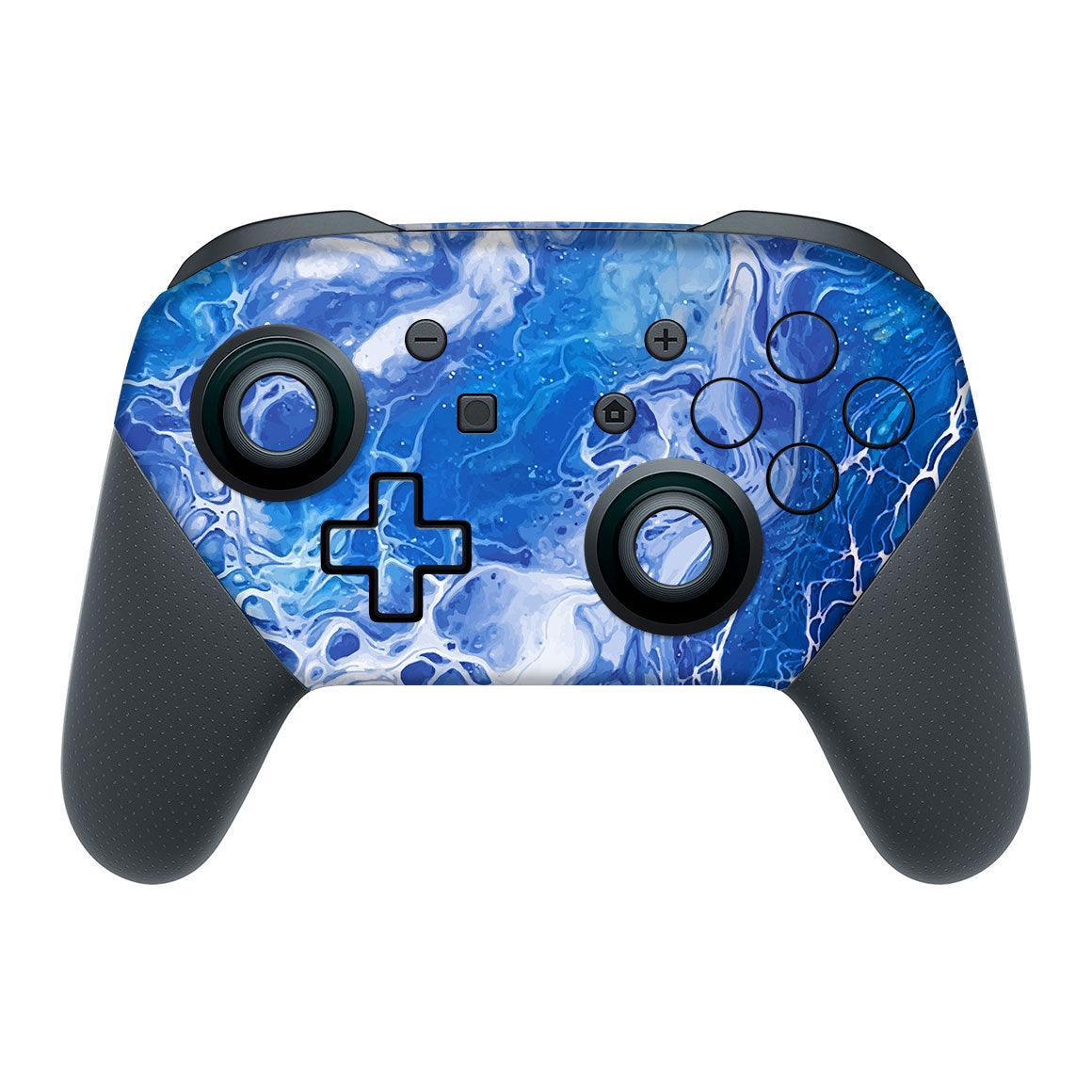 Nintendo Switch Pro Controller Oil Paint Series Skins - Slickwraps